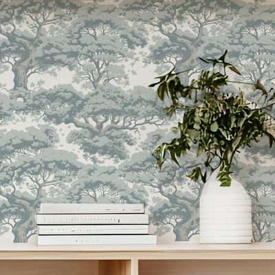 Summerland Oaks (various colours) Removable Wallpaper