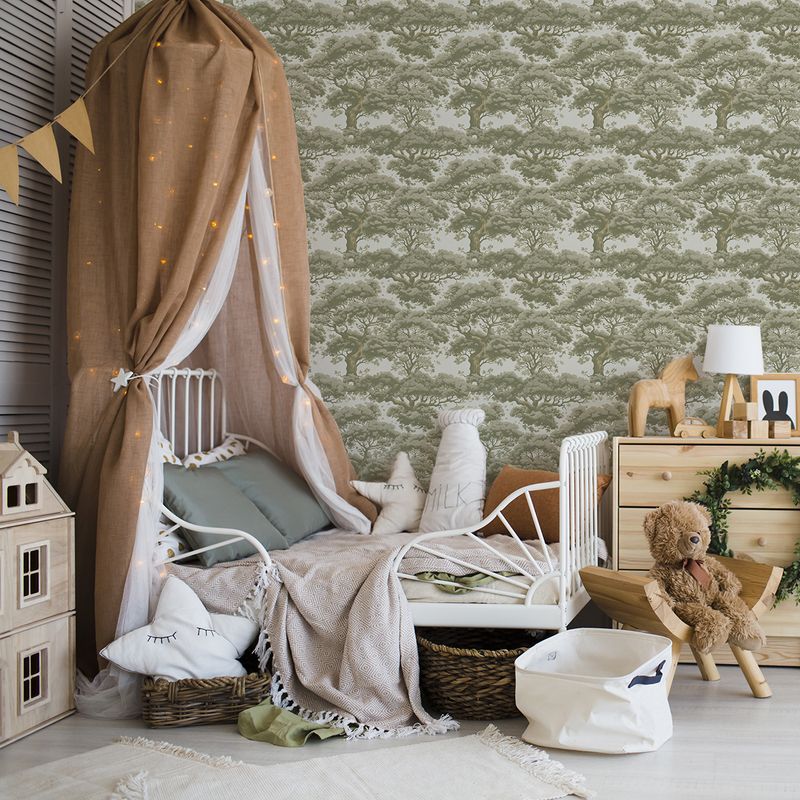 Summerland Oaks (various colours) Removable Wallpaper