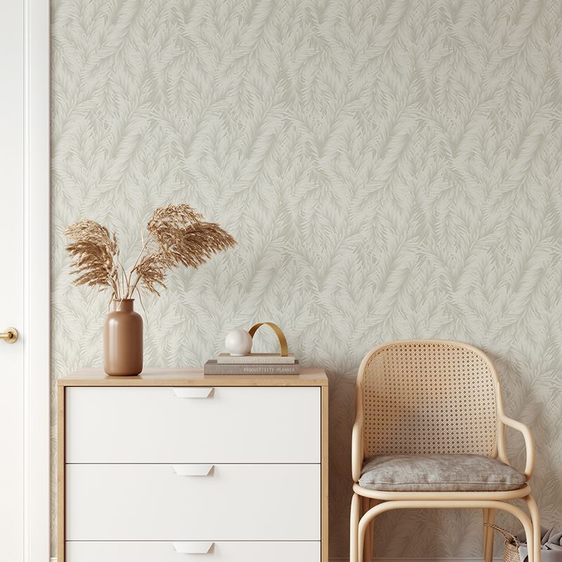 Luxe Ruscus II (Sage) Removable Wallpaper