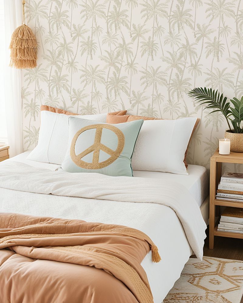 Palm Paradise Removable Wallpaper