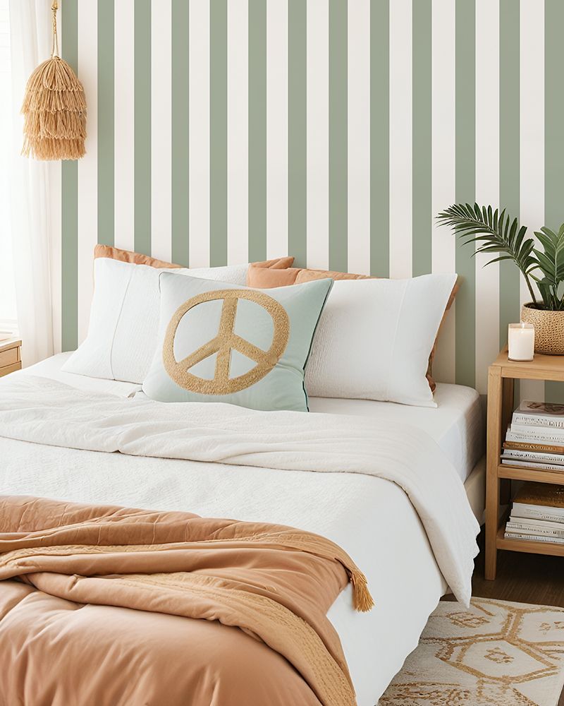 Stripes Removable Wallpaper (colour options)
