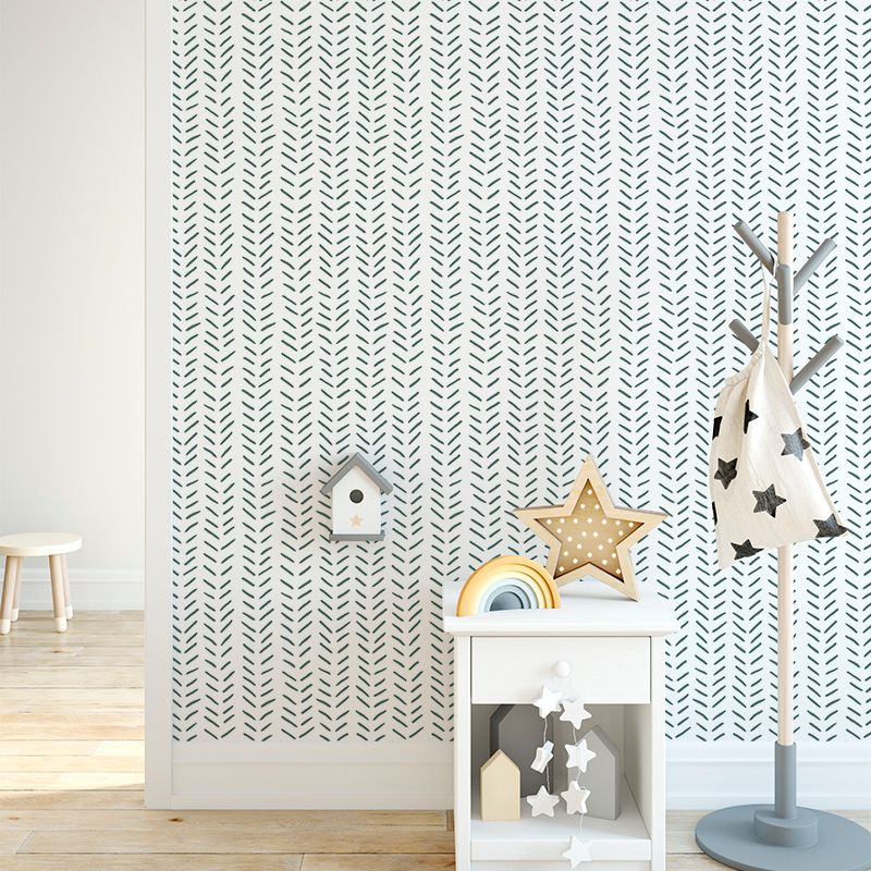 Carson Removable Wallpaper (blue or sage)