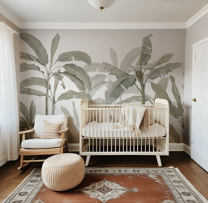 Tropical Jungle Mural Removable Wallpaper