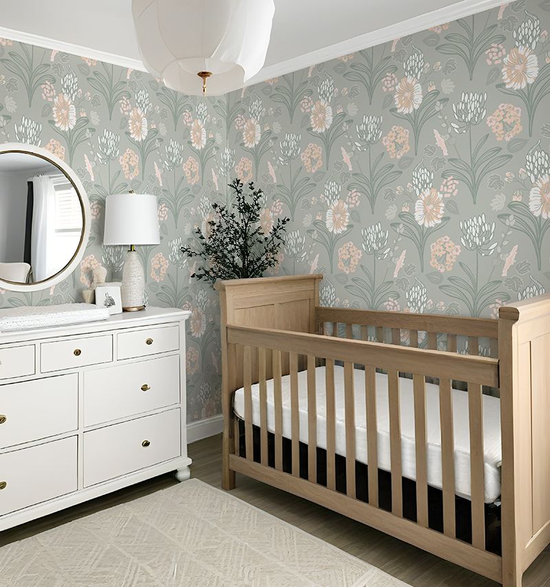 Sage Garden Removable Wallpaper