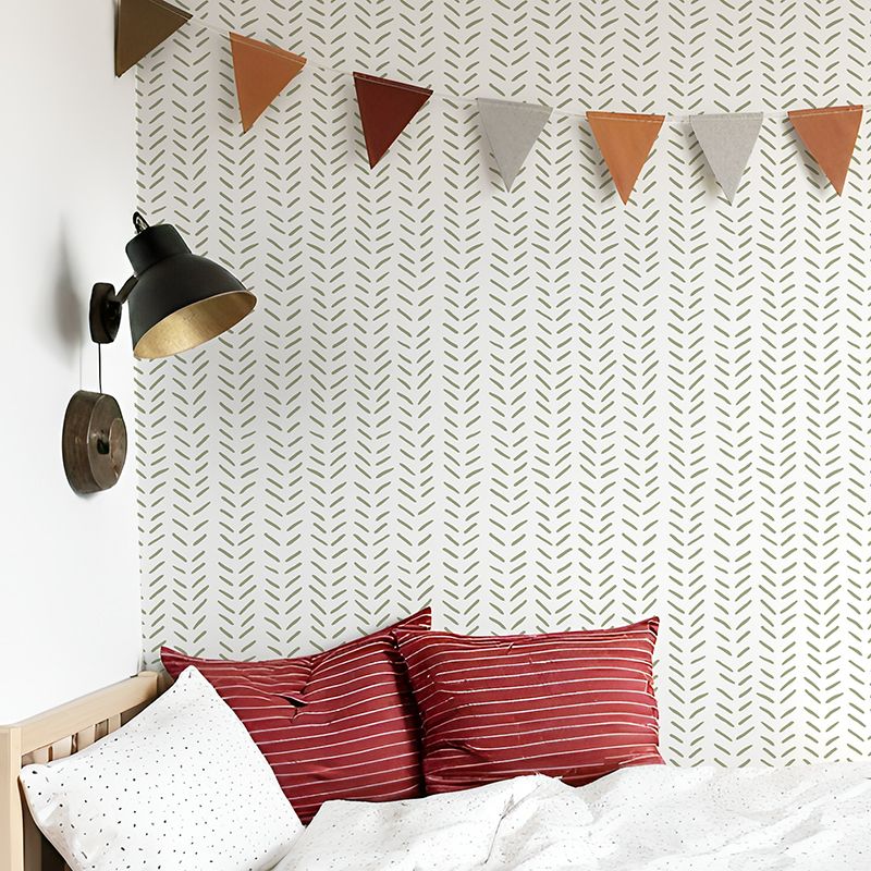 Carson Removable Wallpaper (blue or sage)