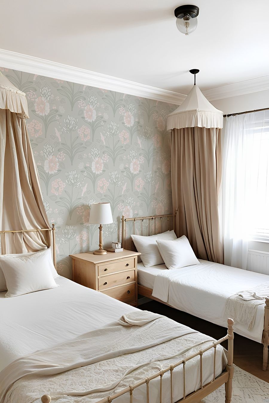 Sage Garden II Removable Wallpaper (colour options)