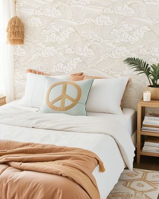 Ocean Waves (Neutral) Removable Wallpaper