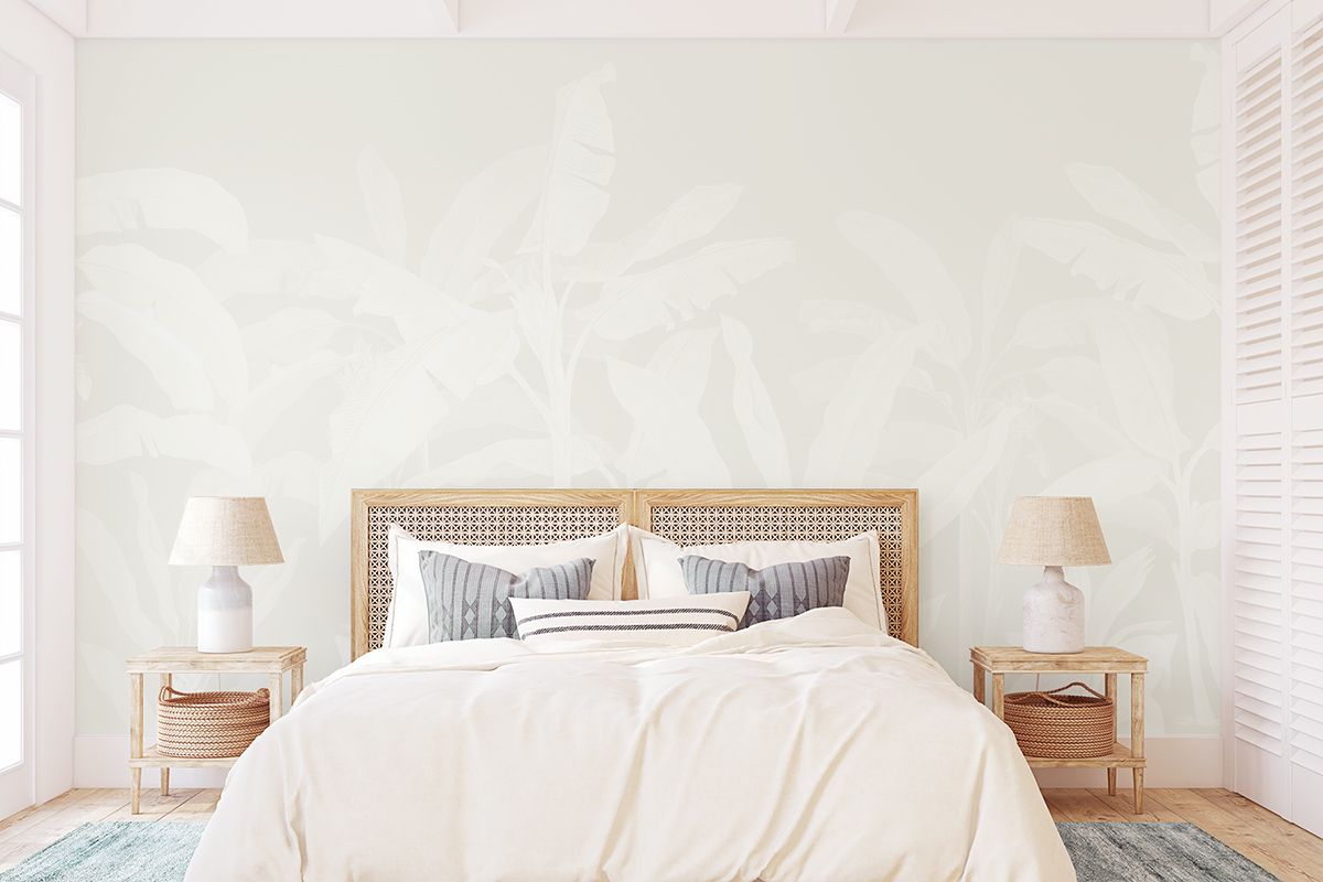 Tropical Jungle Mural (Colours) Removable Wallpaper