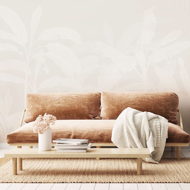 Tropical Jungle Mural (Colours) Removable Wallpaper