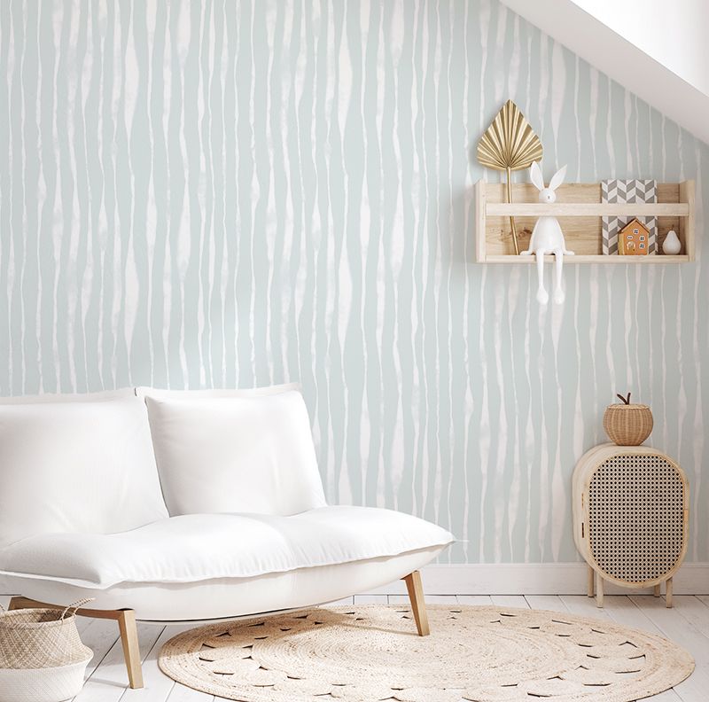 Coastal Stripes Removable Wallpaper (colour options)