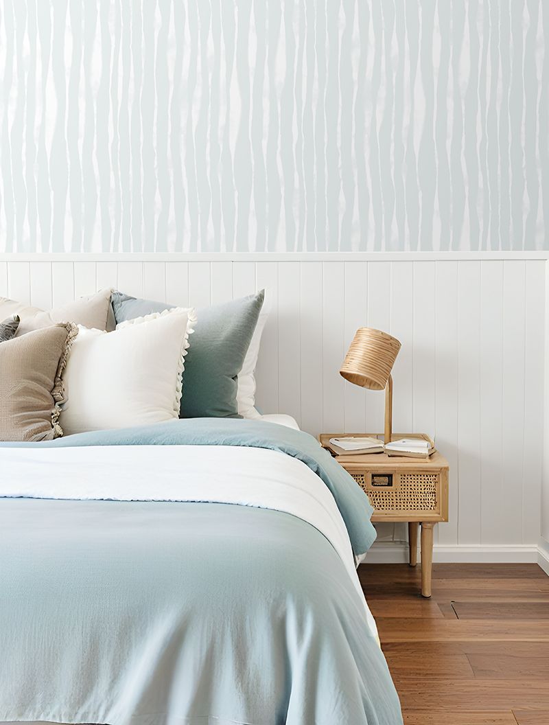 Coastal Stripes Removable Wallpaper (colour options)