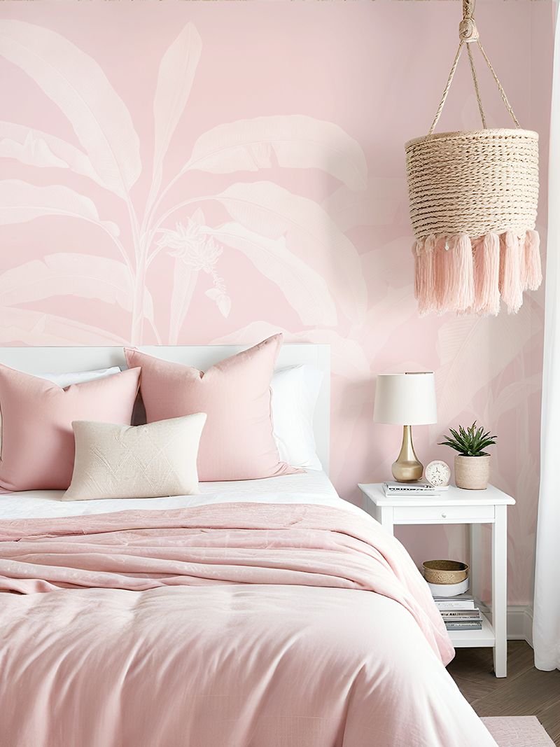 Tropical Jungle Mural (Colours) Removable Wallpaper