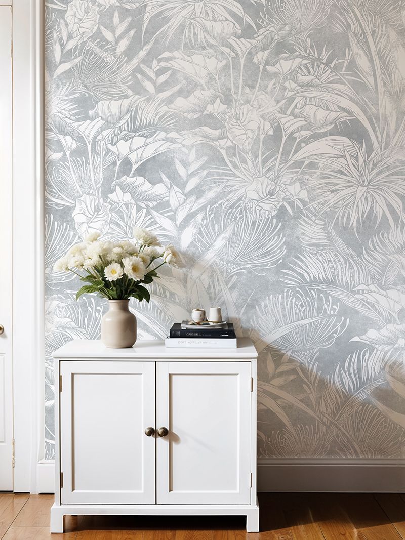 Plantasia Removable Wallpaper (colour options)