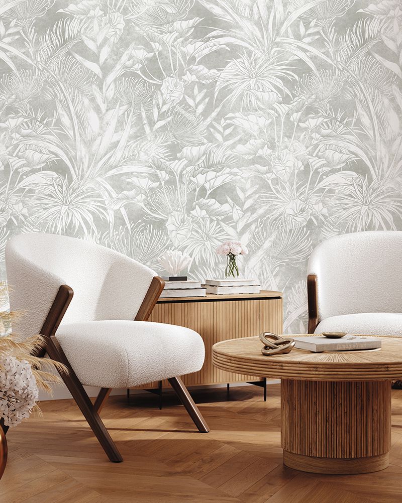 Plantasia Removable Wallpaper (colour options)