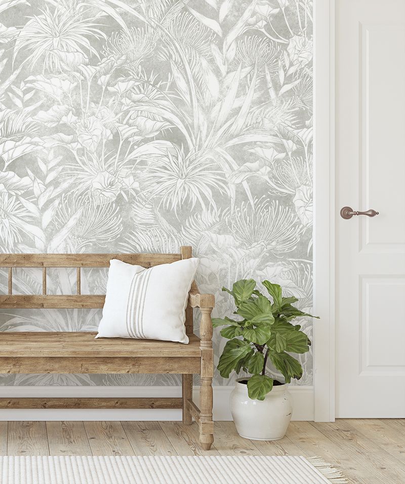 Plantasia Removable Wallpaper (colour options)