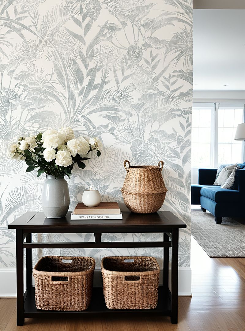 Plantasia Removable Wallpaper (colour options)