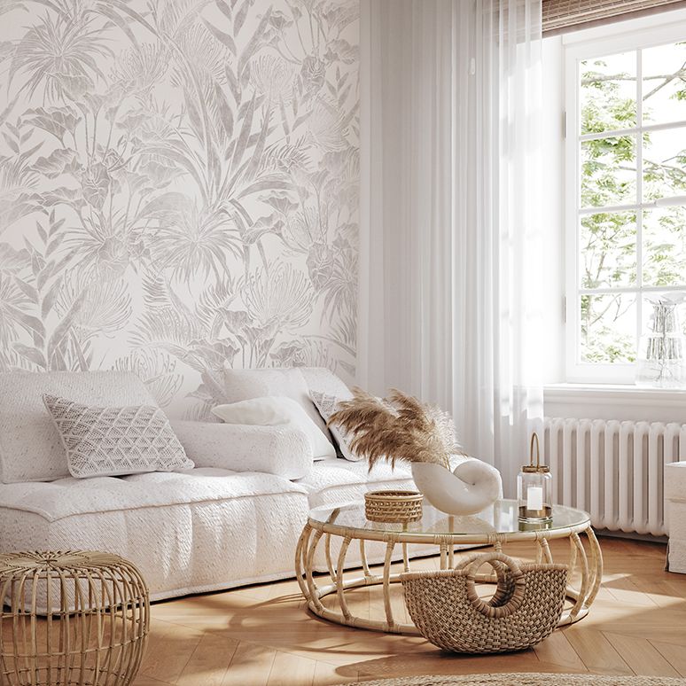 Plantasia Removable Wallpaper (colour options)