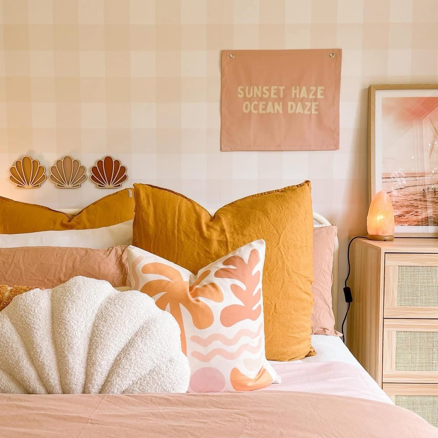 Traditional Gingham Checks Removable Wallpaper (Colour options)