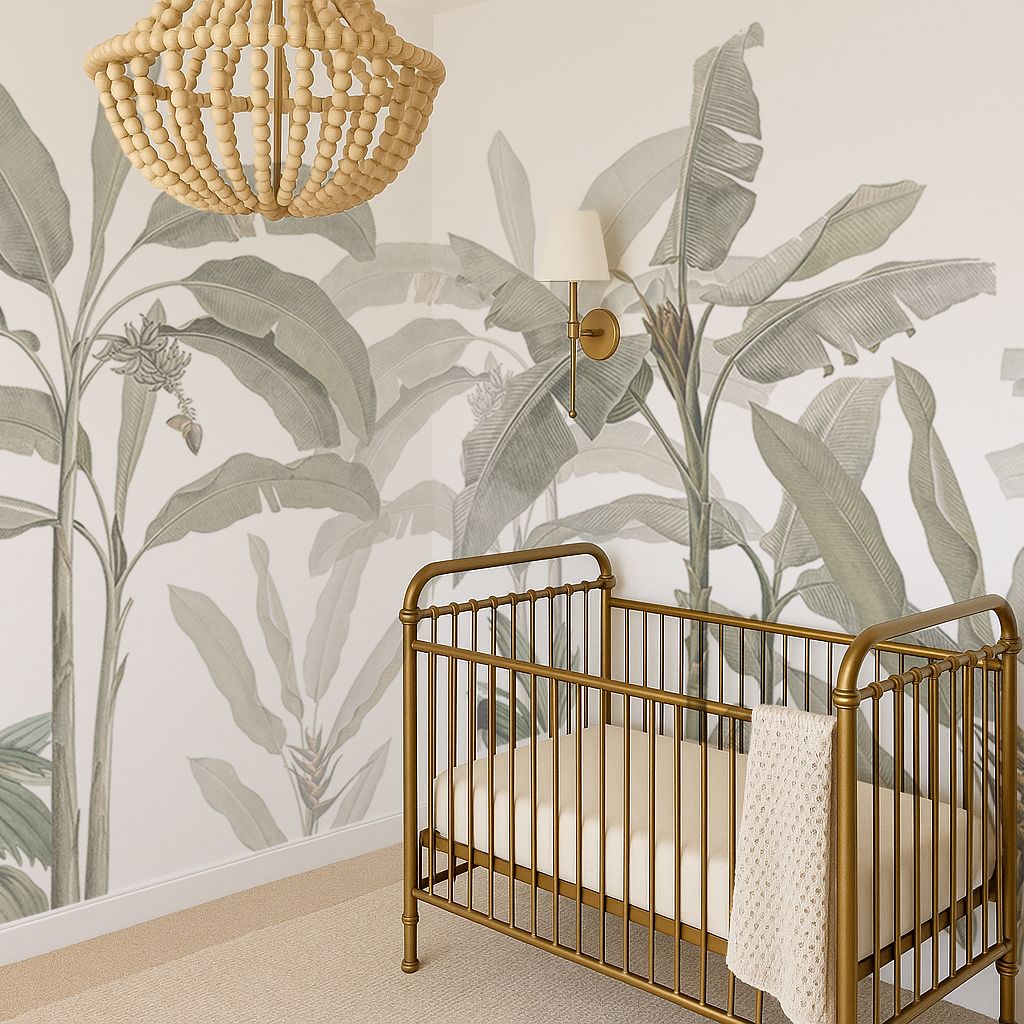 Tropical Jungle Mural Removable Wallpaper