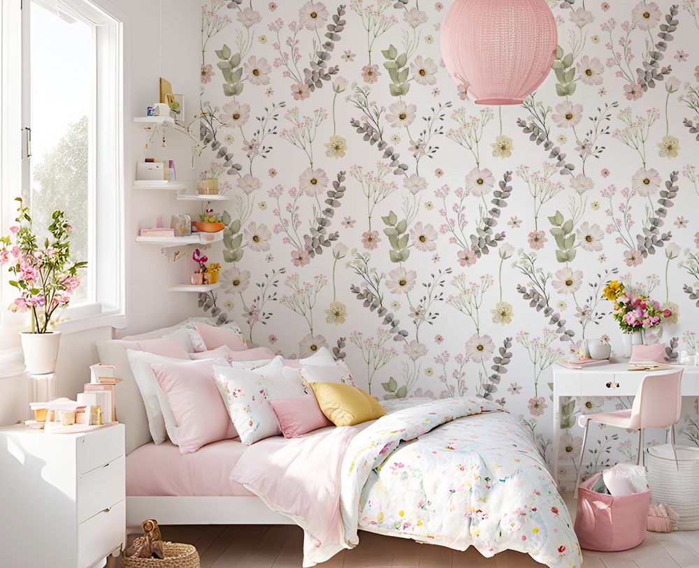Bloomscape Removable Wallpaper