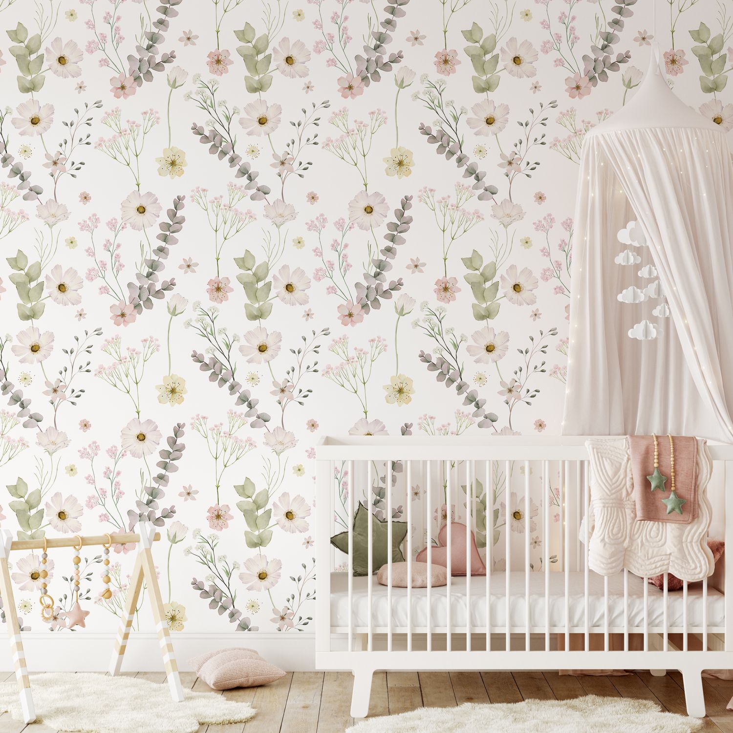 Bloomscape Removable Wallpaper