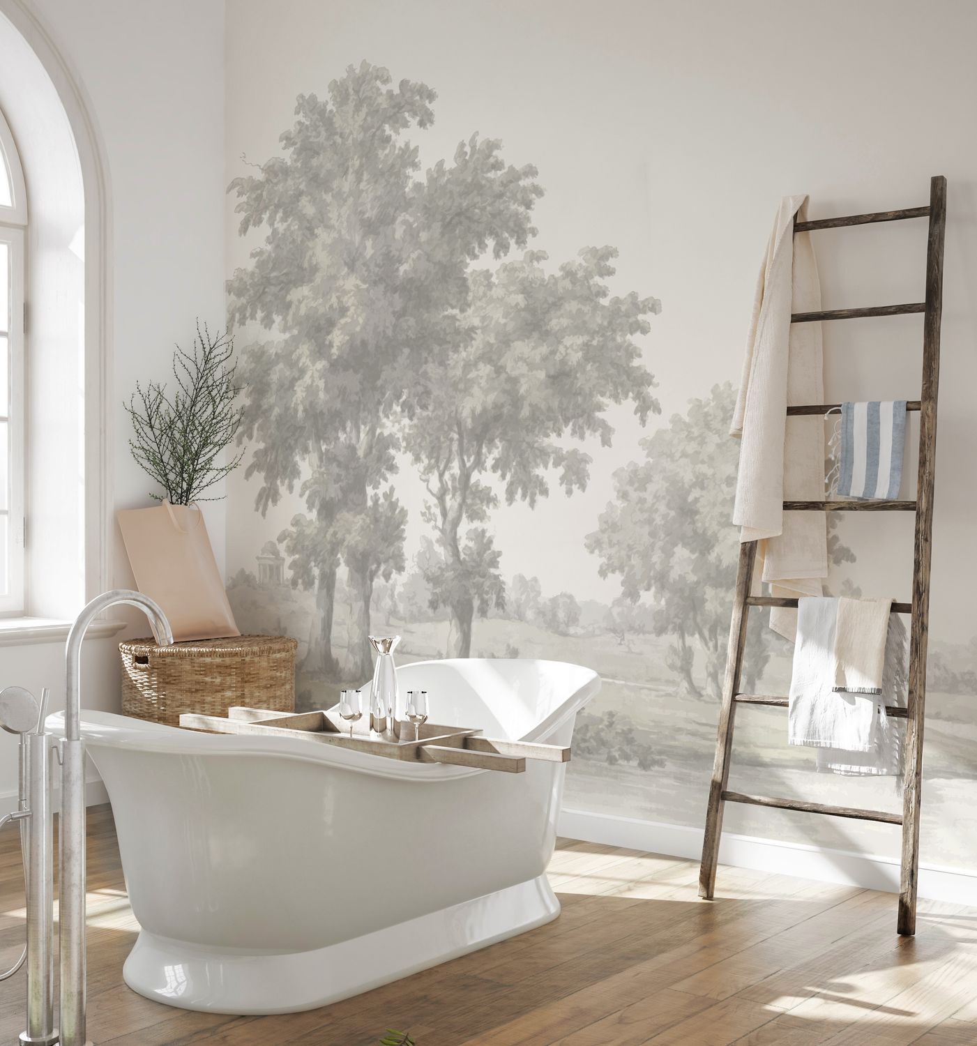 Lake View Removable Wallpaper Mural