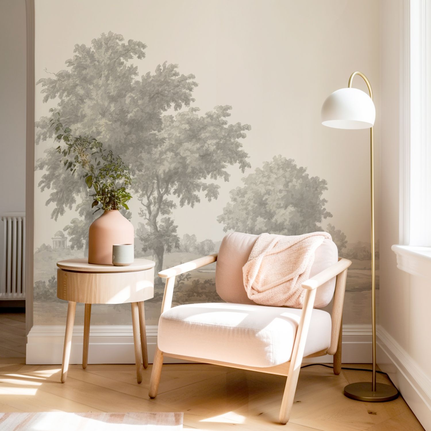 Lake View Removable Wallpaper Mural