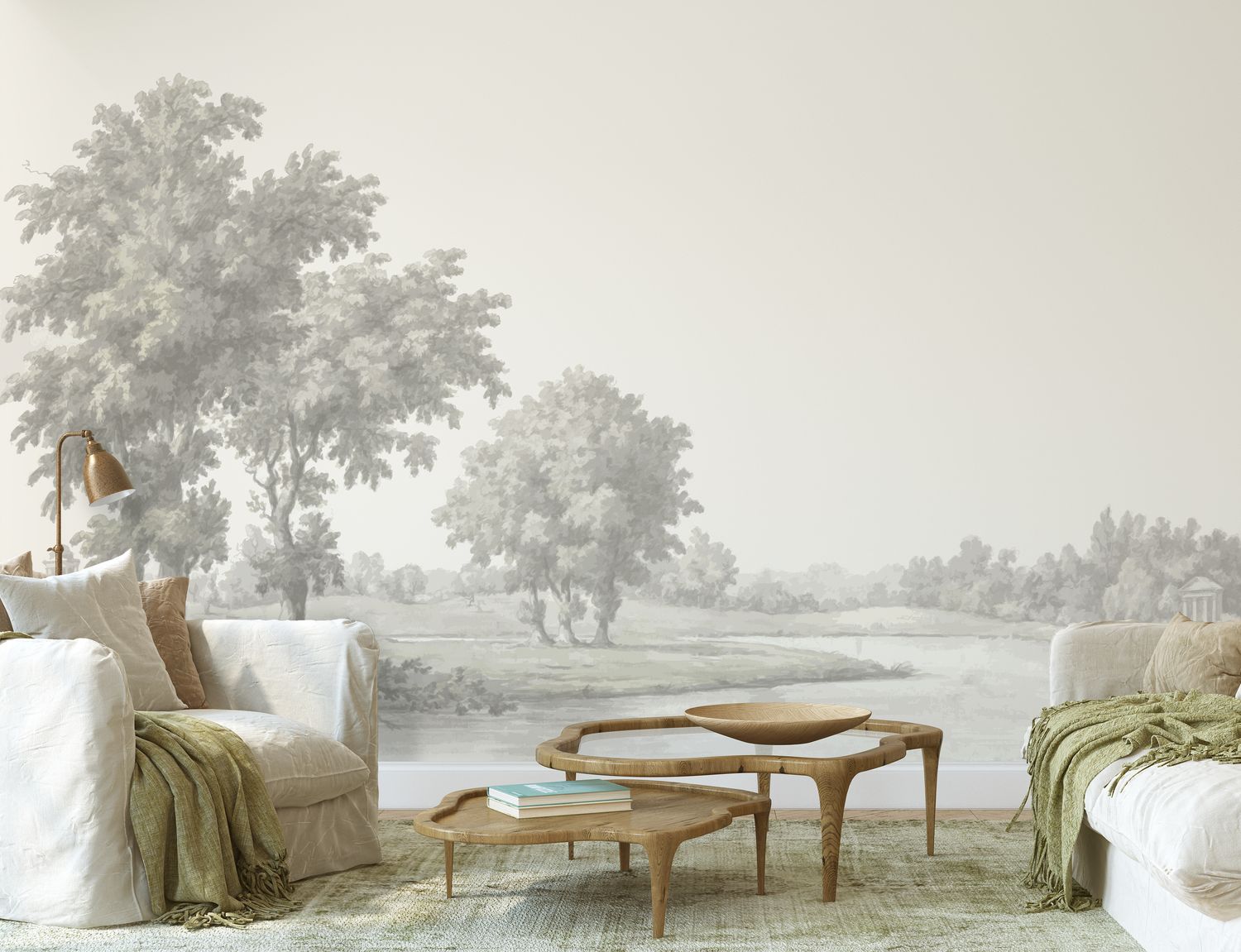 Lake View Removable Wallpaper Mural