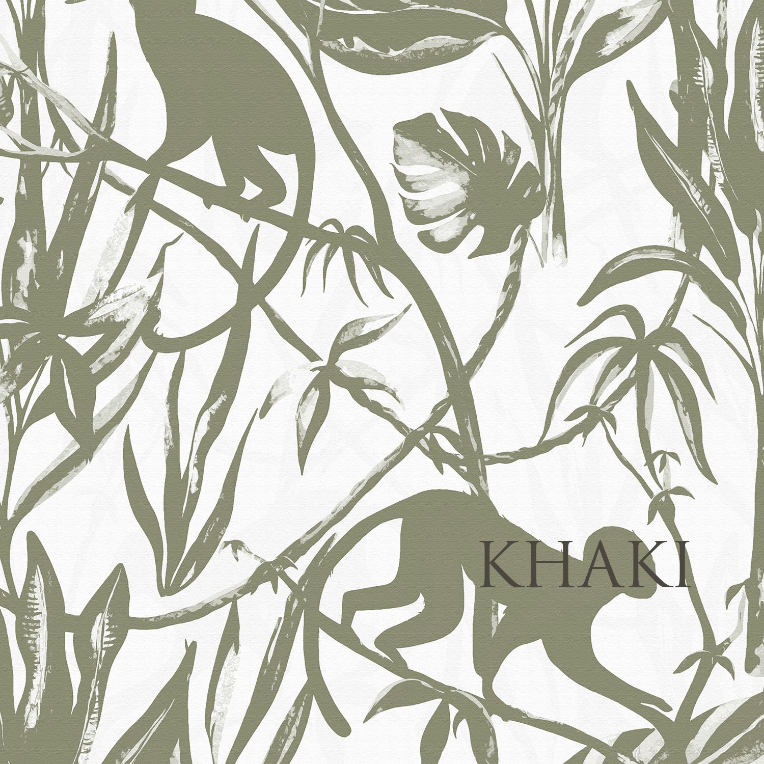 Monkey Business Removable Wallpaper (Colour options)