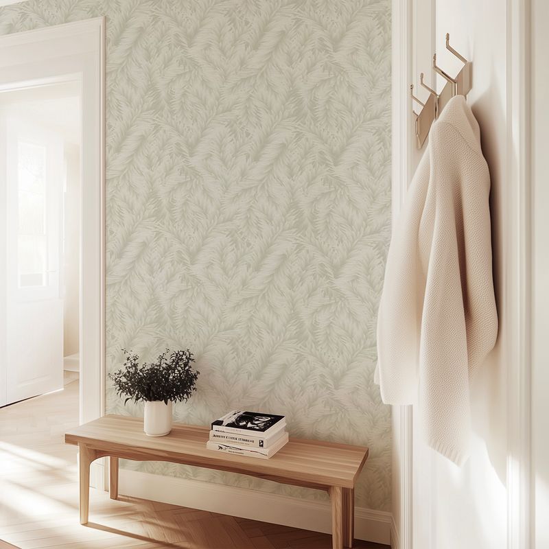 Maison Myrtle (Sage) Removable Wallpaper