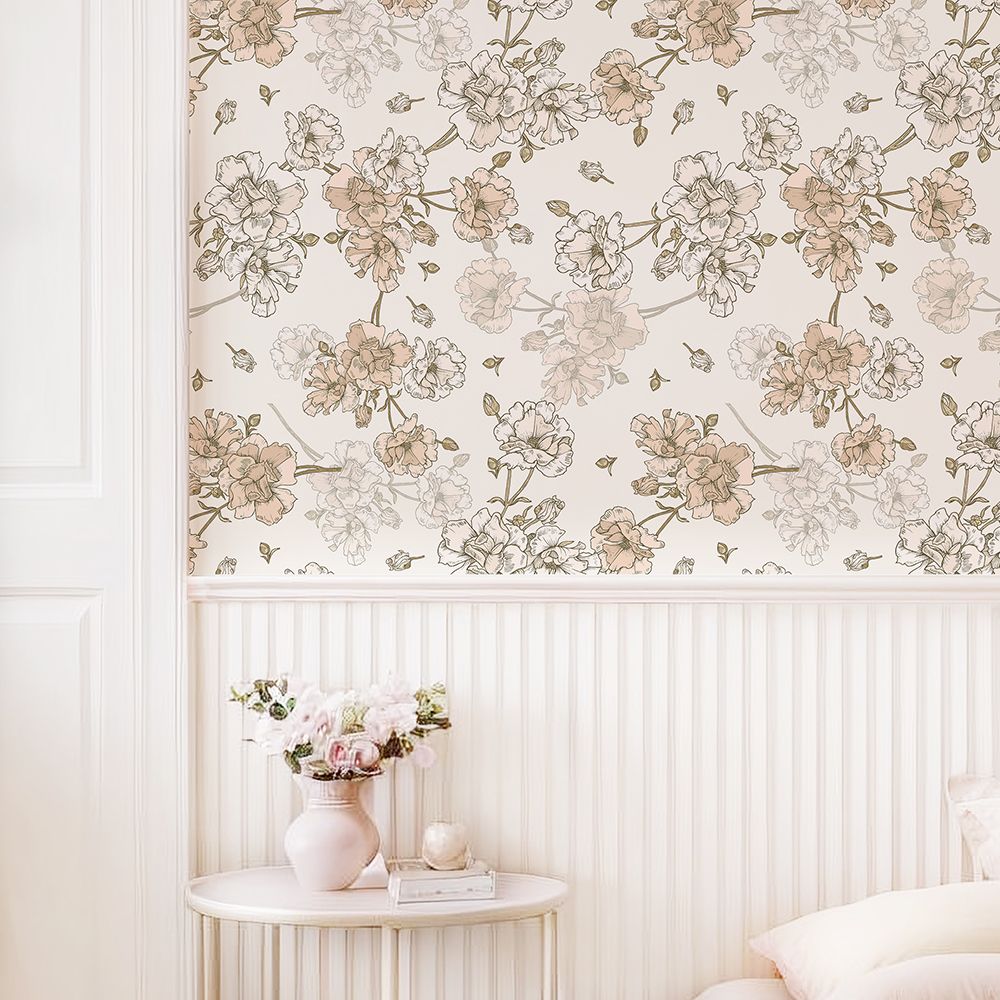 Boho Blooms Removable Wallpaper