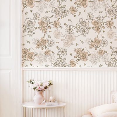 Boho Blooms Removable Wallpaper