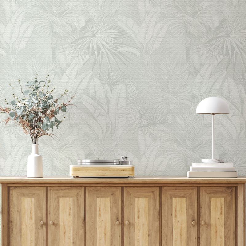 Luxe Palms - Pale Sage Removable Wallpaper