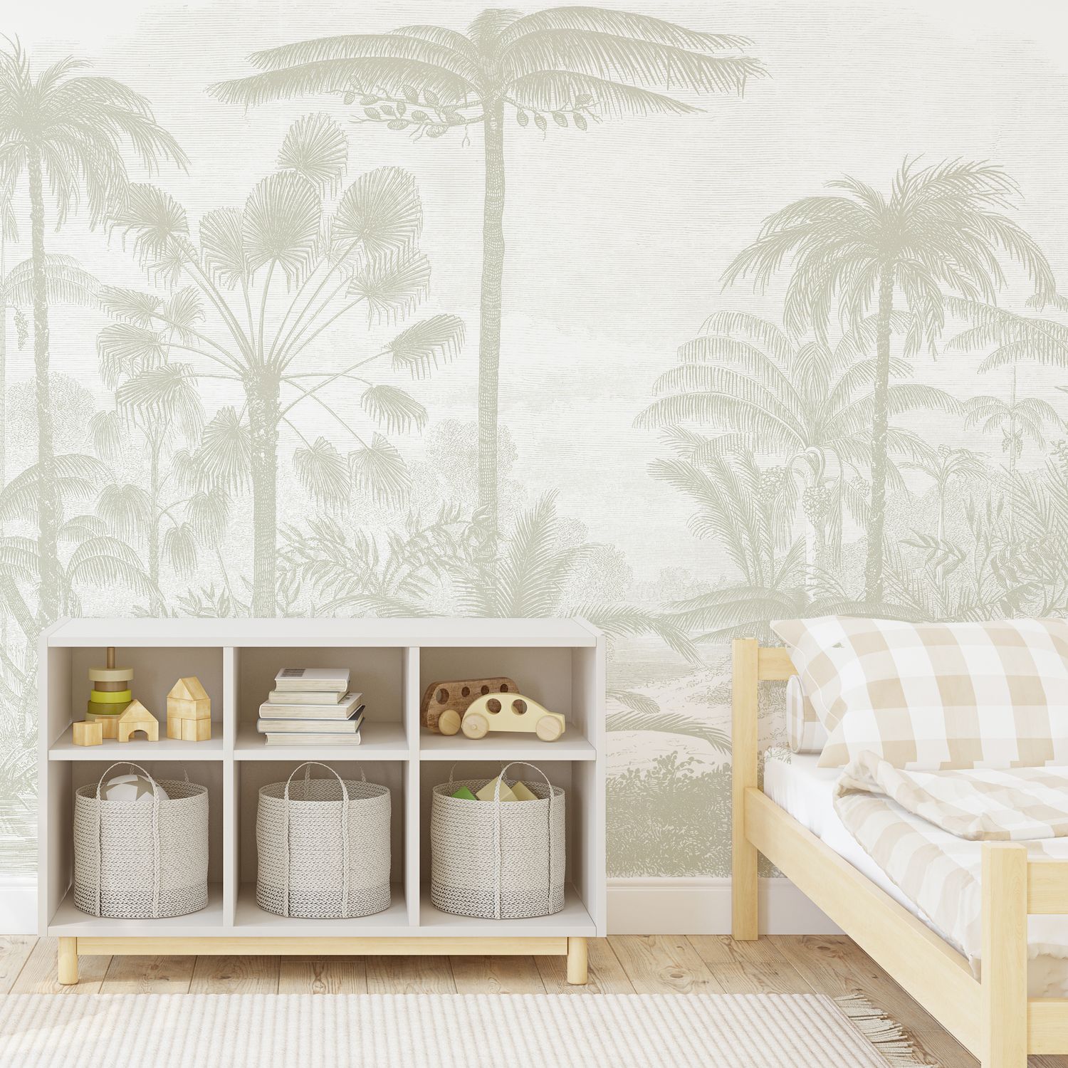 Amazon Jungle Removable Wallpaper Mural (Colour Options)