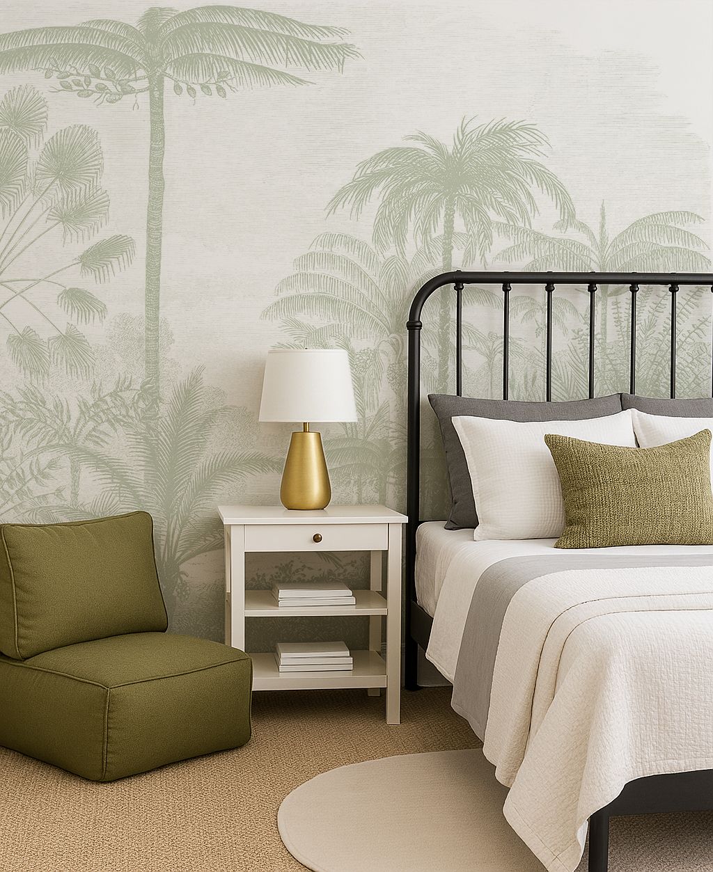 Amazon Jungle Removable Wallpaper Mural (Colour Options)