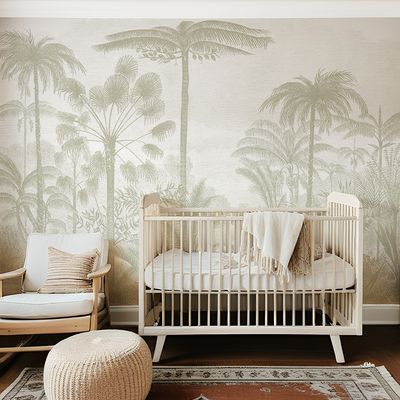 Amazon Jungle Removable Wallpaper Mural (Colour Options)