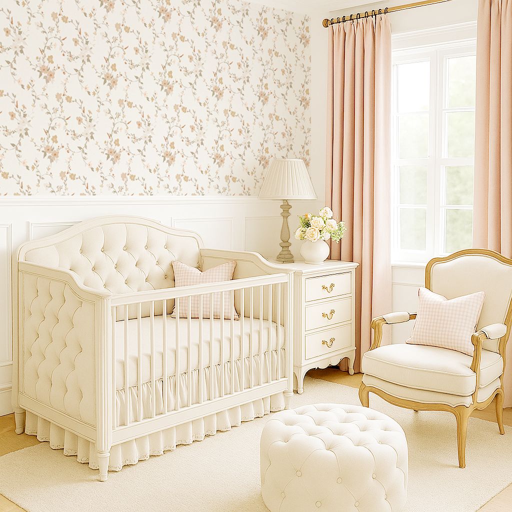 English Tea Meadow Removable Wallpaper