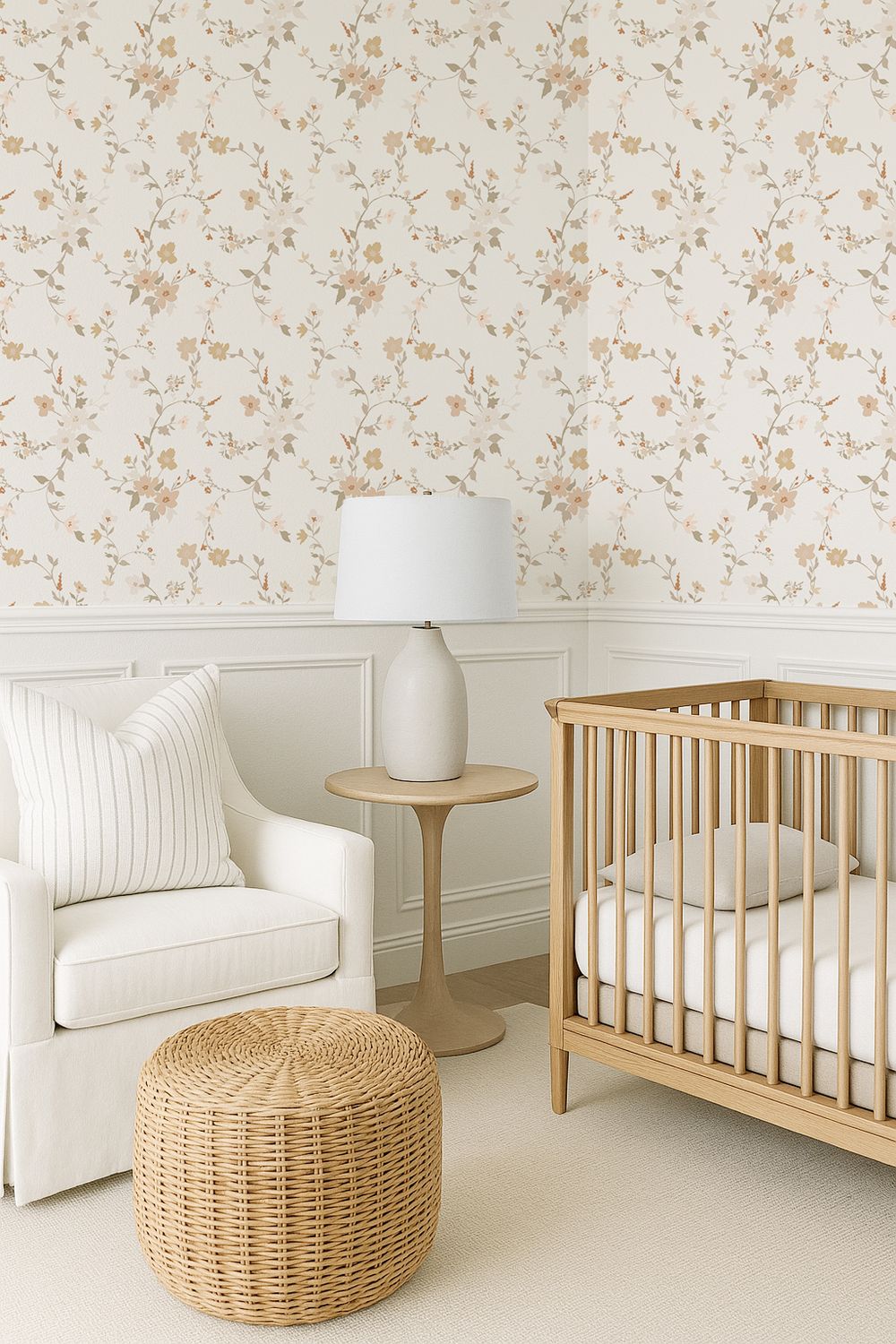 English Tea Meadow Removable Wallpaper