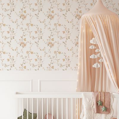 English Tea Meadow Removable Wallpaper