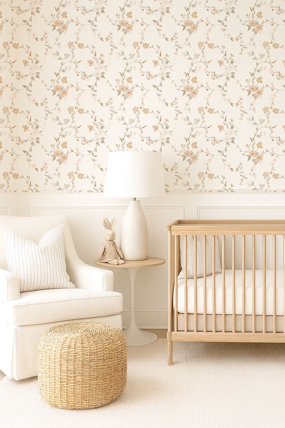 English Tea Meadow Removable Wallpaper