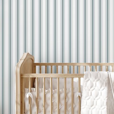 Triple Stripes Removable Wallpaper (colour options) Triple Stripes Removable Wallpaper (colour options)