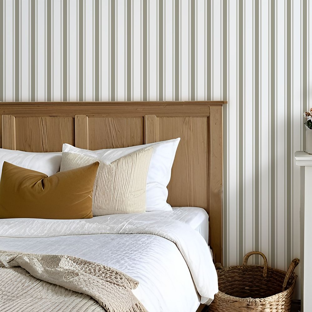 Triple Stripes Removable Wallpaper (colour options)