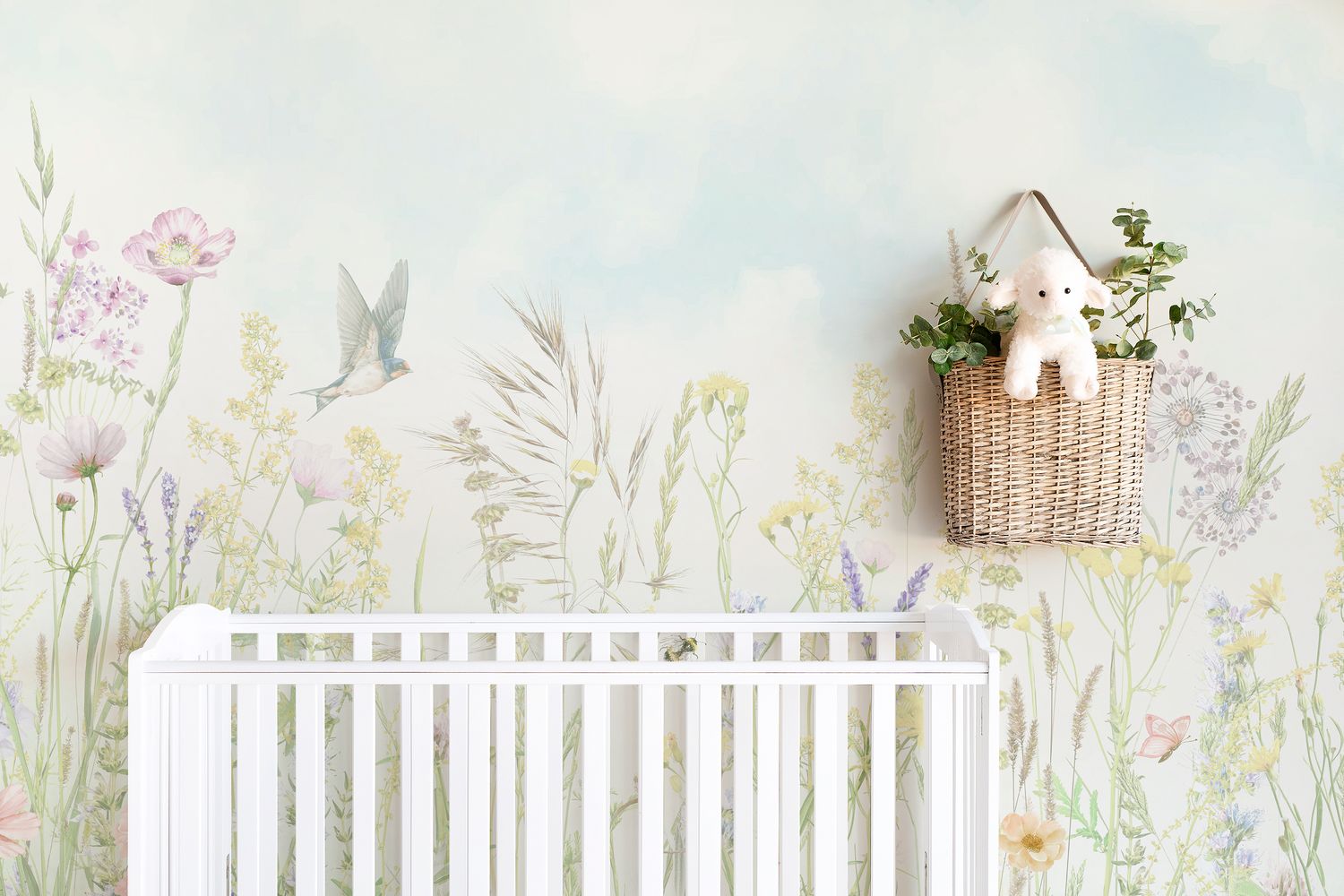 Wildflower Meadow Removable Wallpaper Mural