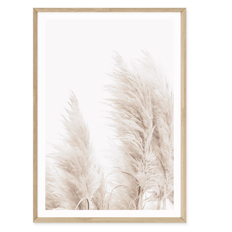 Moroccan Door &amp; Coastal Pampas Grass (portrait) Set