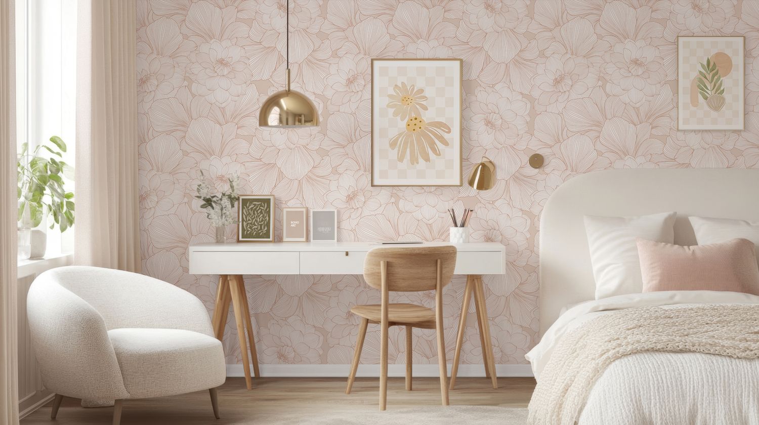 Florally (Dusty Rose)