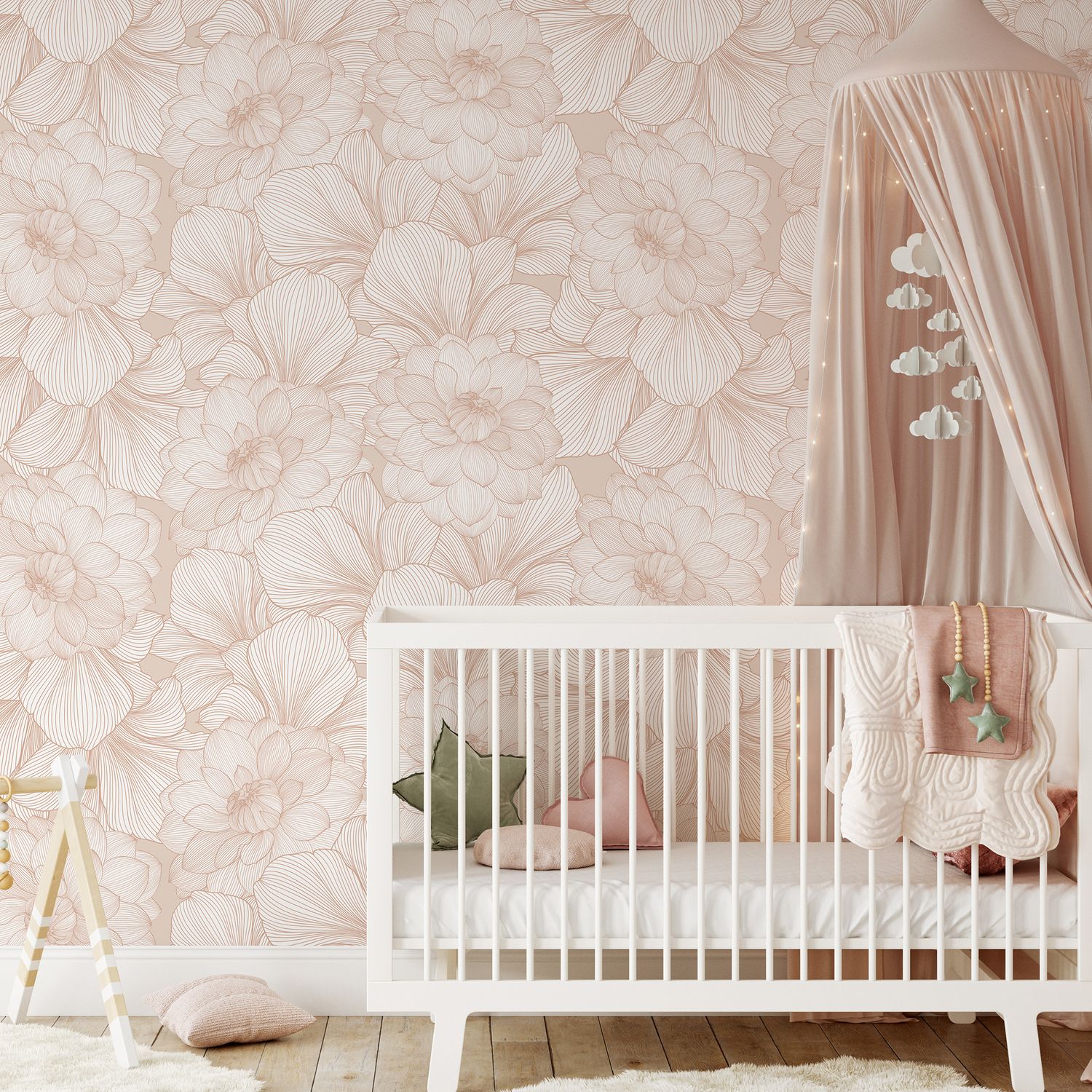 Florally (Dusty Rose)