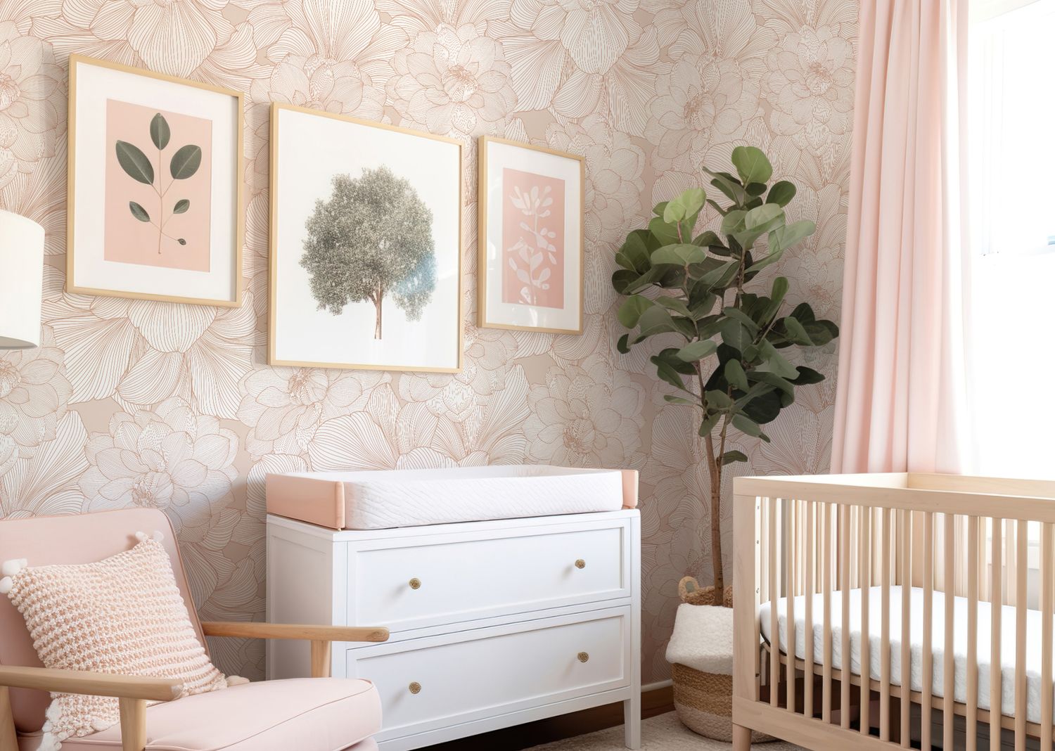 Florally (Dusty Rose)