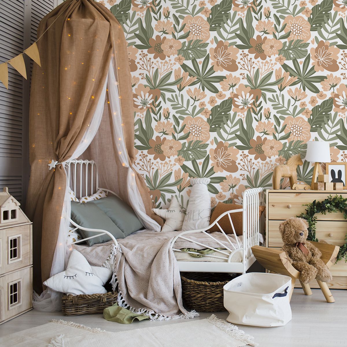 Boho Jungle Removable Wallpaper