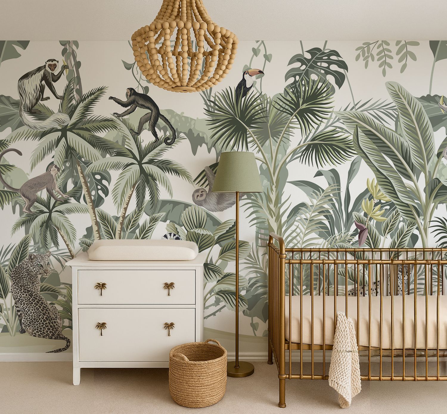 Into the Jungle Removable Wallpaper Mural