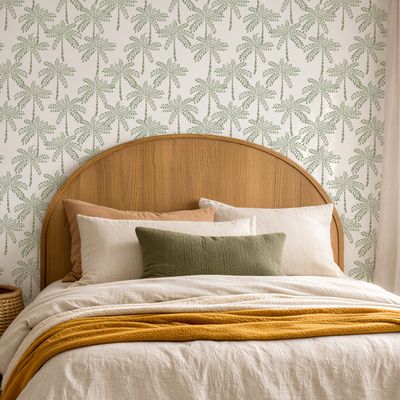 Caribbean Palms Removable Wallpaper (colour options)